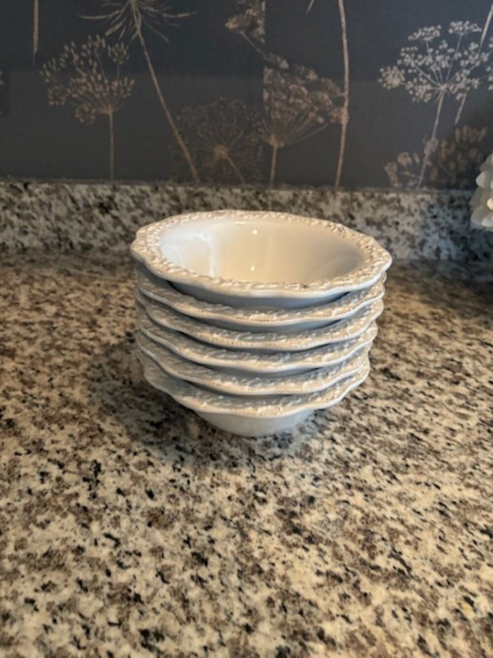 NEW One Simply Shabby Chic by Rachel Ashwell Chateau deep bowl -SALE! Super cute